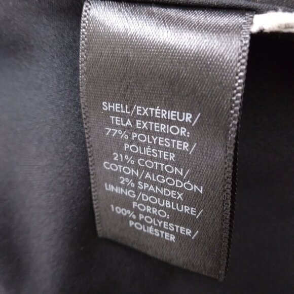 Ann Taylor | Textured Check Skirt Pink Black Berry | Size 2 - Picture 7 of 8